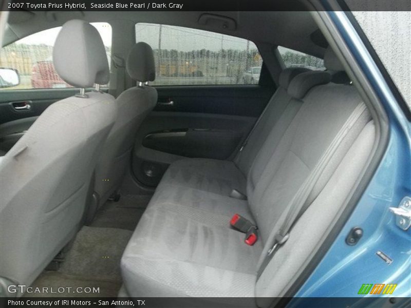Seaside Blue Pearl / Dark Gray 2007 Toyota Prius Hybrid