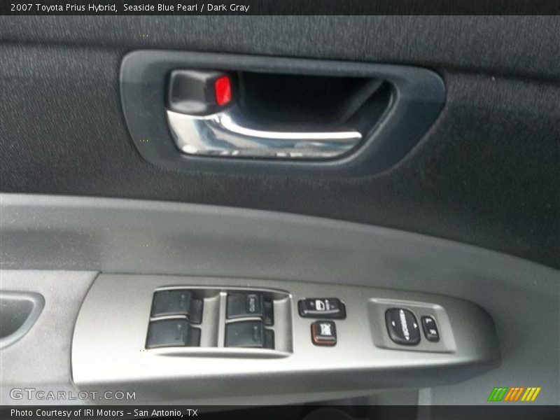 Seaside Blue Pearl / Dark Gray 2007 Toyota Prius Hybrid