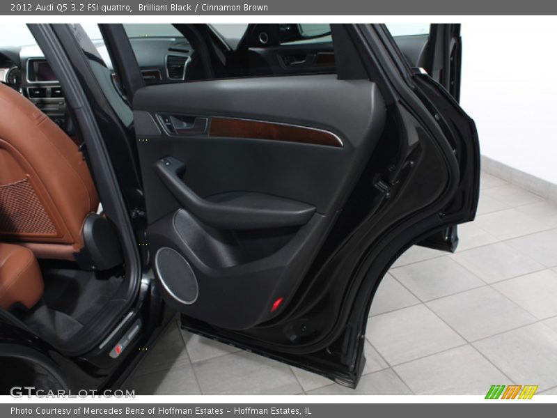 Brilliant Black / Cinnamon Brown 2012 Audi Q5 3.2 FSI quattro
