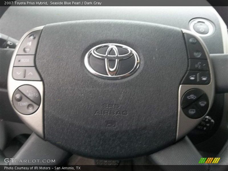 Seaside Blue Pearl / Dark Gray 2007 Toyota Prius Hybrid