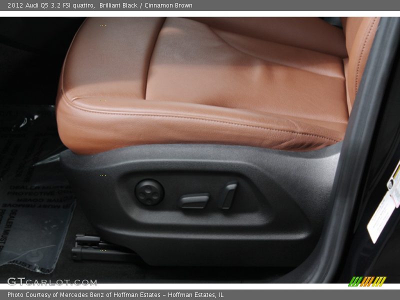 Brilliant Black / Cinnamon Brown 2012 Audi Q5 3.2 FSI quattro