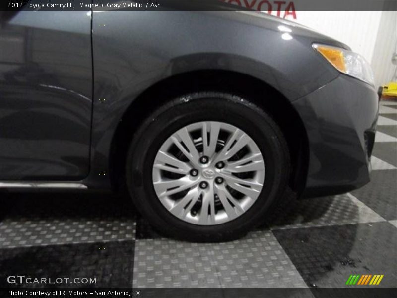 Magnetic Gray Metallic / Ash 2012 Toyota Camry LE