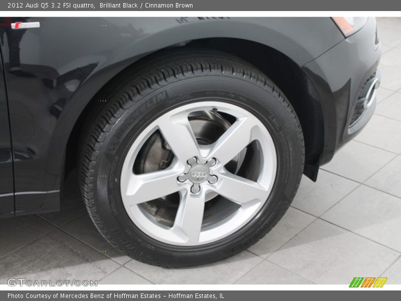 Brilliant Black / Cinnamon Brown 2012 Audi Q5 3.2 FSI quattro