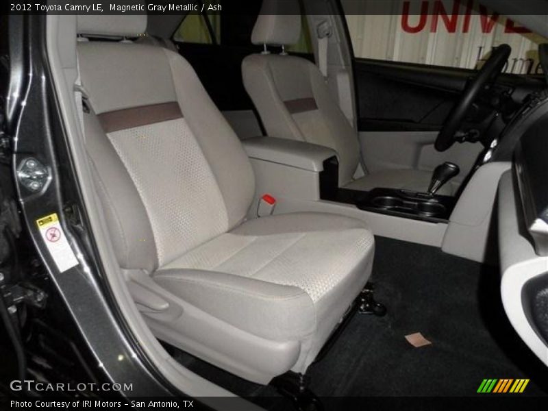 Magnetic Gray Metallic / Ash 2012 Toyota Camry LE