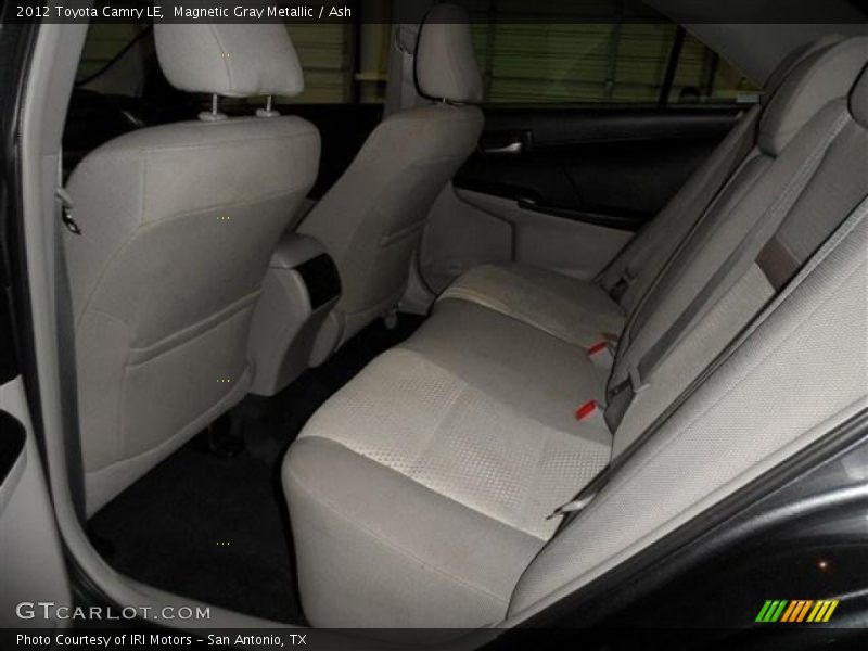 Magnetic Gray Metallic / Ash 2012 Toyota Camry LE
