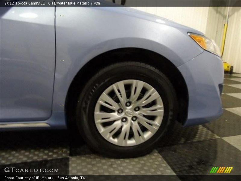 Clearwater Blue Metallic / Ash 2012 Toyota Camry LE