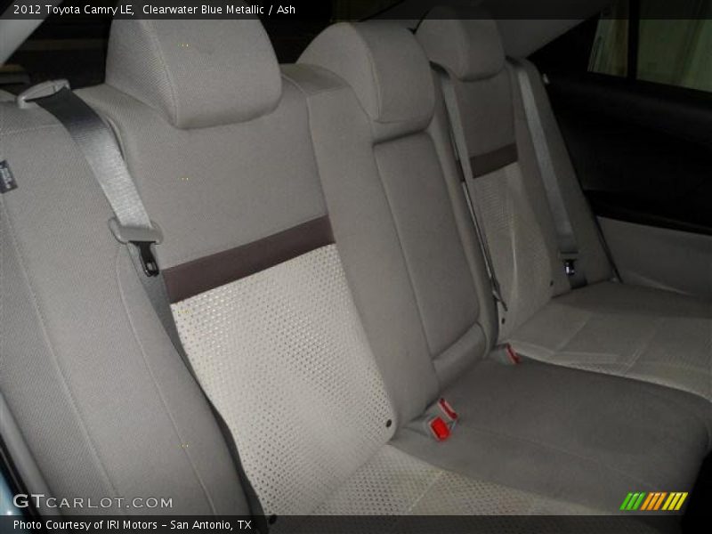 Clearwater Blue Metallic / Ash 2012 Toyota Camry LE