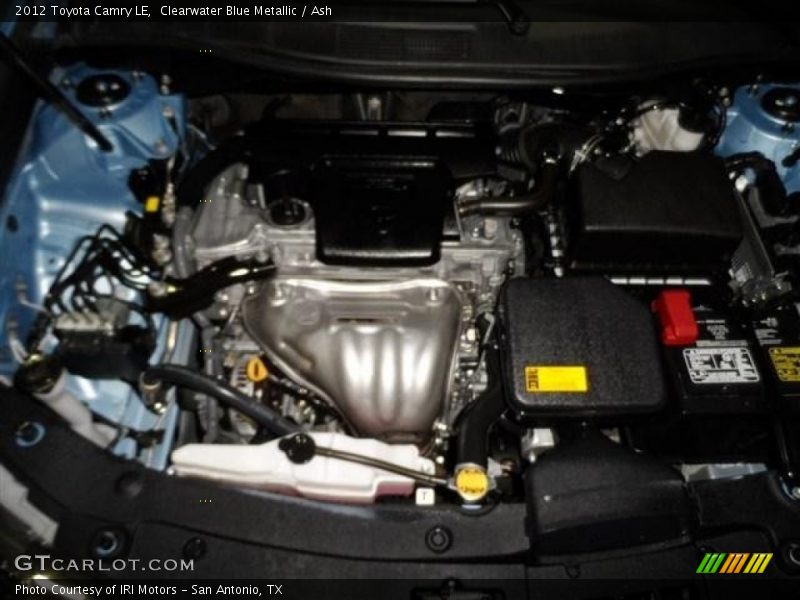 Clearwater Blue Metallic / Ash 2012 Toyota Camry LE