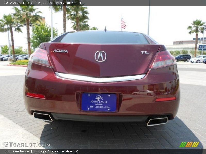 Basque Red Pearl / Parchment 2012 Acura TL 3.5