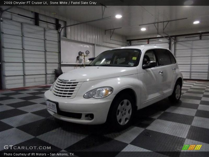 Stone White / Pastel Slate Gray 2009 Chrysler PT Cruiser LX