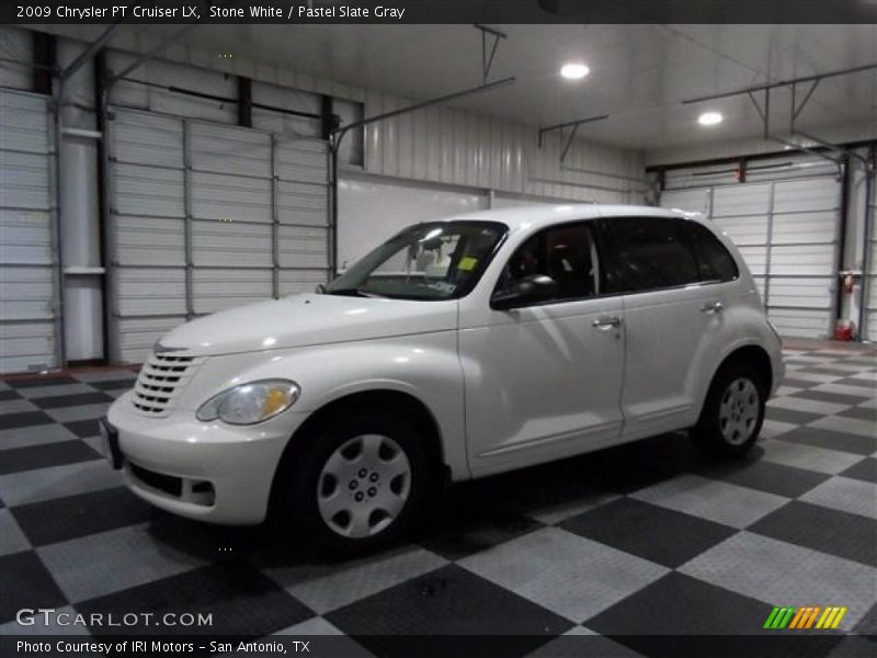 Stone White / Pastel Slate Gray 2009 Chrysler PT Cruiser LX
