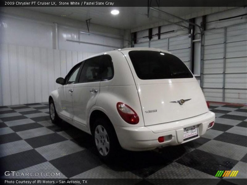 Stone White / Pastel Slate Gray 2009 Chrysler PT Cruiser LX