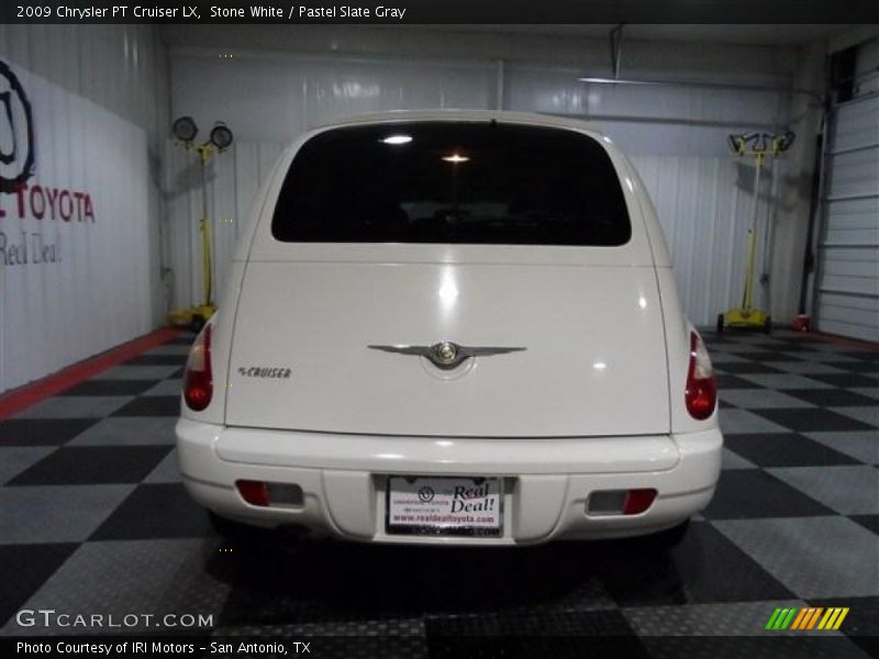 Stone White / Pastel Slate Gray 2009 Chrysler PT Cruiser LX