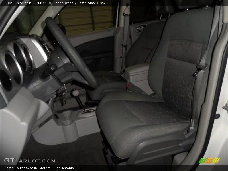 Stone White / Pastel Slate Gray 2009 Chrysler PT Cruiser LX