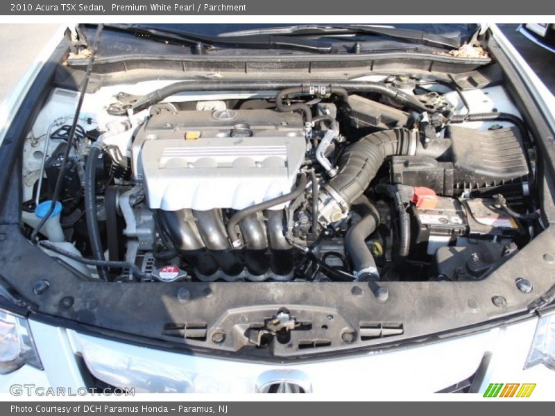 Premium White Pearl / Parchment 2010 Acura TSX Sedan