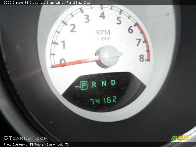 Stone White / Pastel Slate Gray 2009 Chrysler PT Cruiser LX