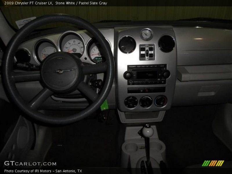 Stone White / Pastel Slate Gray 2009 Chrysler PT Cruiser LX