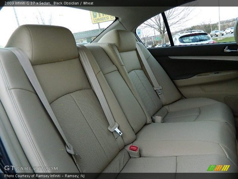 Black Obsidian / Wheat 2009 Infiniti G 37 x Sedan