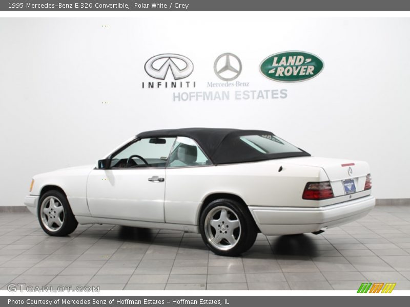 Polar White / Grey 1995 Mercedes-Benz E 320 Convertible