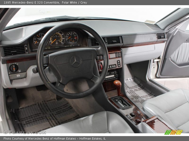  1995 E 320 Convertible Grey Interior
