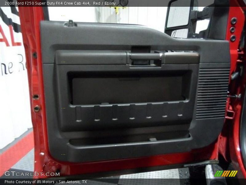 Red / Ebony 2008 Ford F250 Super Duty FX4 Crew Cab 4x4