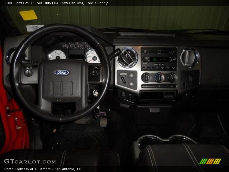 Red / Ebony 2008 Ford F250 Super Duty FX4 Crew Cab 4x4