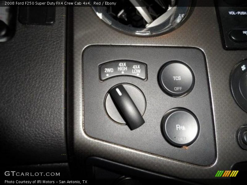 Red / Ebony 2008 Ford F250 Super Duty FX4 Crew Cab 4x4