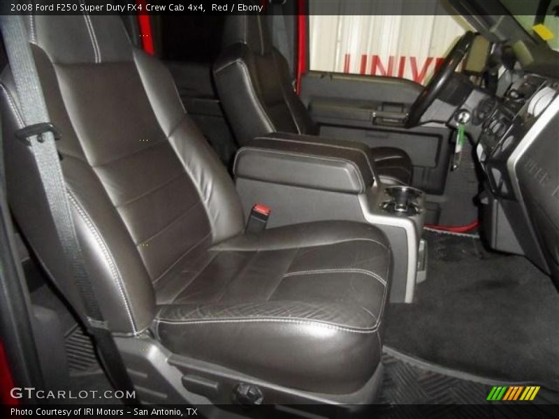 Red / Ebony 2008 Ford F250 Super Duty FX4 Crew Cab 4x4