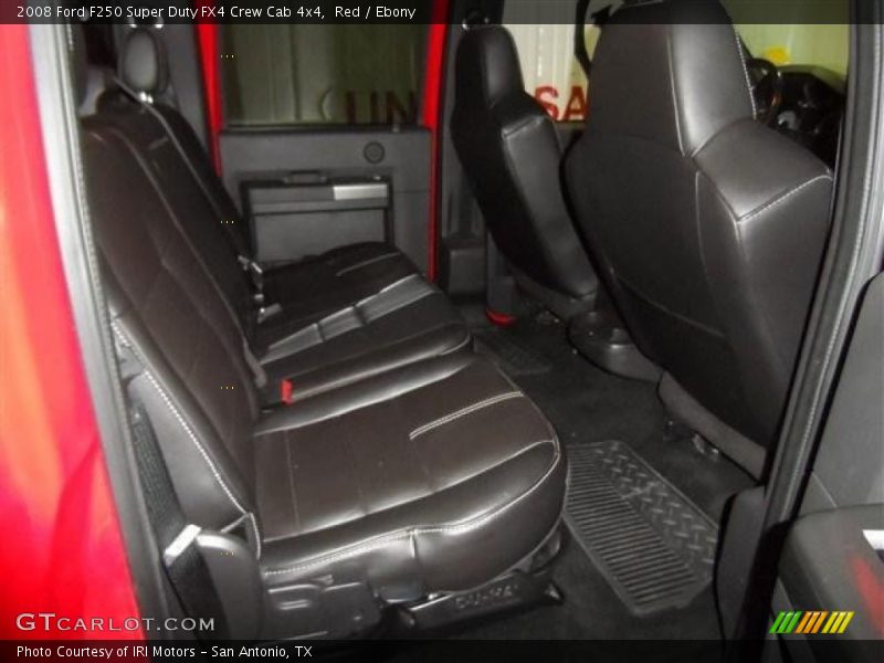 Red / Ebony 2008 Ford F250 Super Duty FX4 Crew Cab 4x4