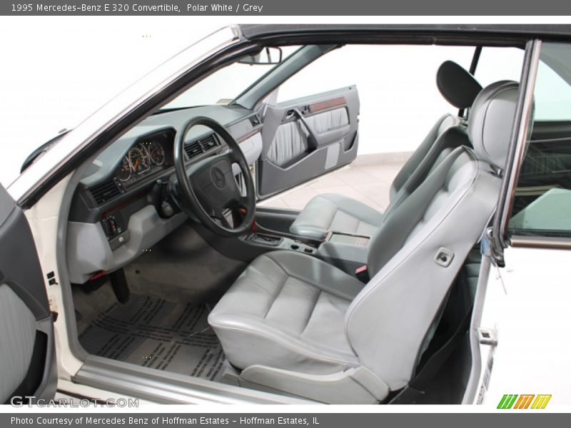  1995 E 320 Convertible Grey Interior