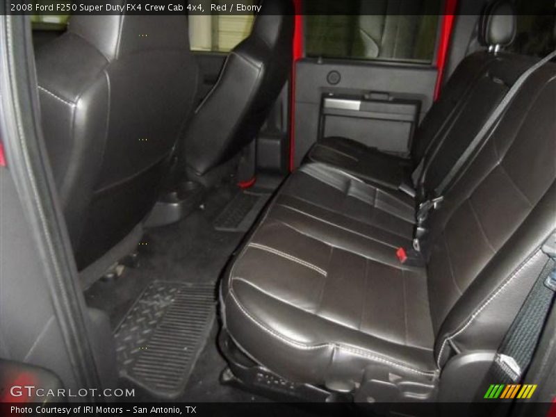 Red / Ebony 2008 Ford F250 Super Duty FX4 Crew Cab 4x4