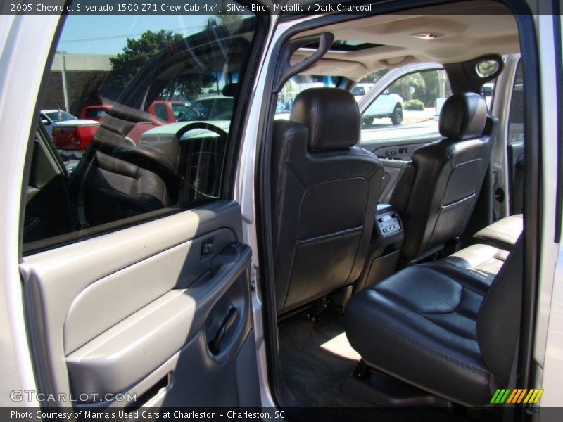 Silver Birch Metallic / Dark Charcoal 2005 Chevrolet Silverado 1500 Z71 Crew Cab 4x4