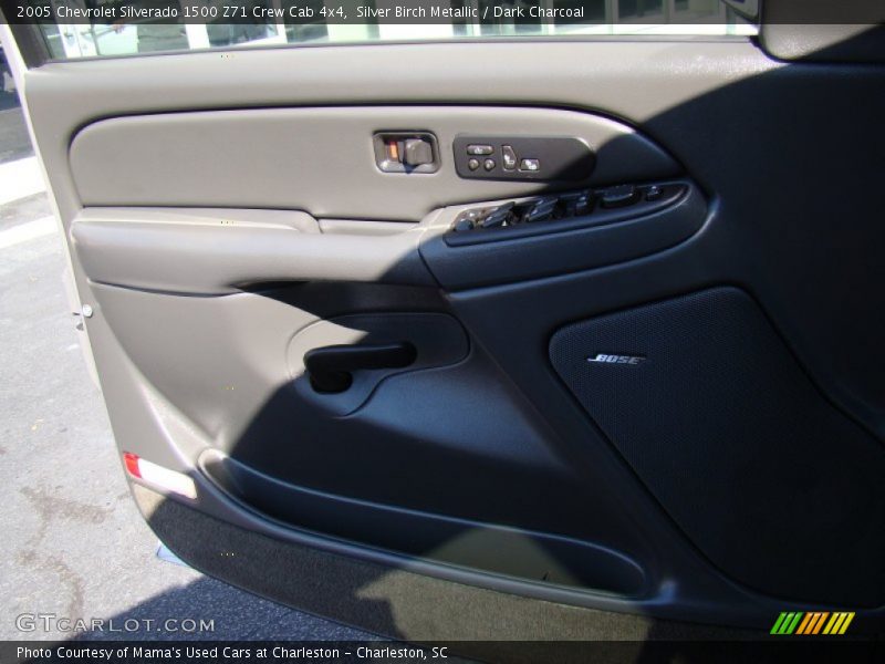 Silver Birch Metallic / Dark Charcoal 2005 Chevrolet Silverado 1500 Z71 Crew Cab 4x4