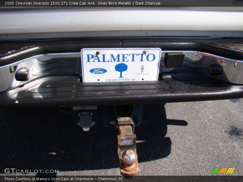 Silver Birch Metallic / Dark Charcoal 2005 Chevrolet Silverado 1500 Z71 Crew Cab 4x4