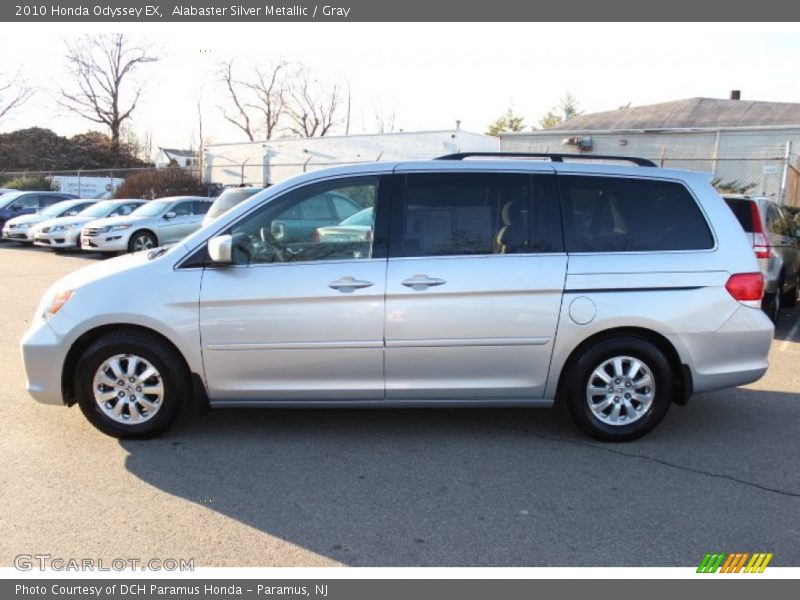 Alabaster Silver Metallic / Gray 2010 Honda Odyssey EX