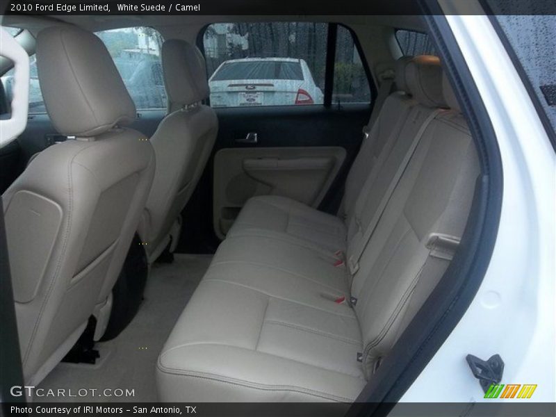 White Suede / Camel 2010 Ford Edge Limited