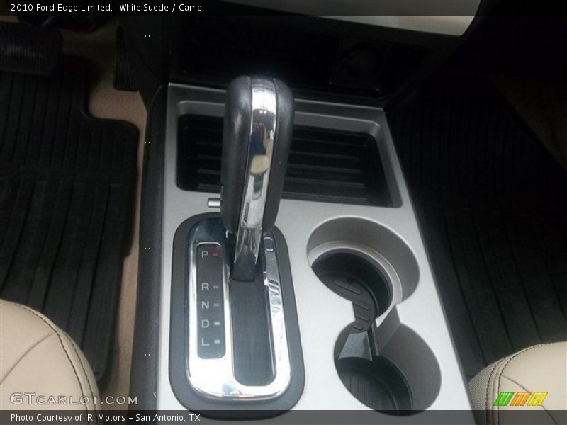 White Suede / Camel 2010 Ford Edge Limited