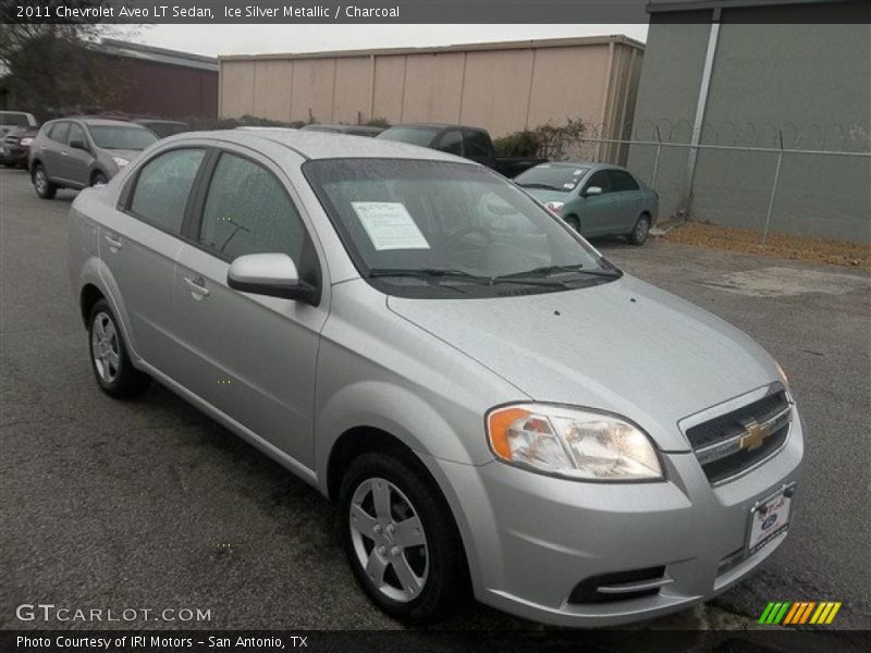 Ice Silver Metallic / Charcoal 2011 Chevrolet Aveo LT Sedan