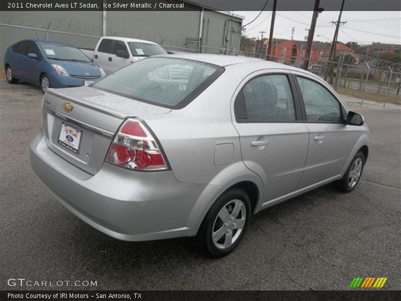 Ice Silver Metallic / Charcoal 2011 Chevrolet Aveo LT Sedan