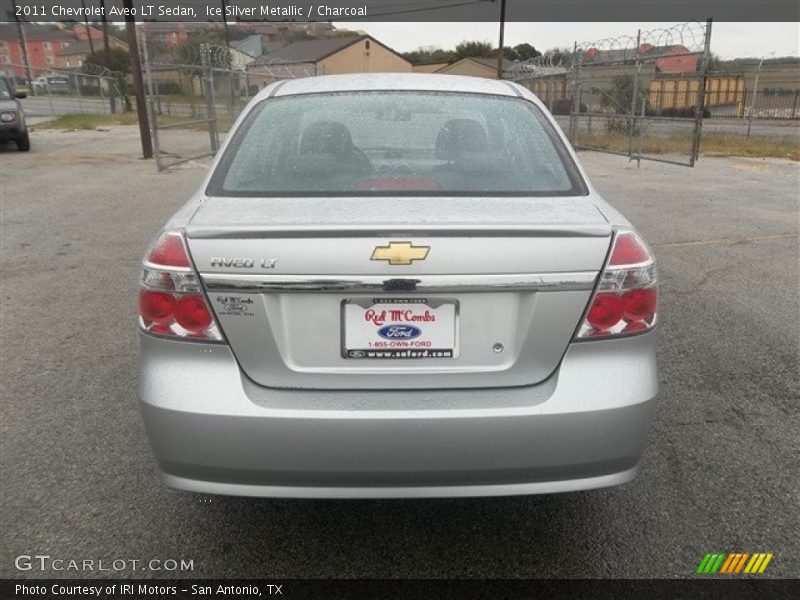 Ice Silver Metallic / Charcoal 2011 Chevrolet Aveo LT Sedan
