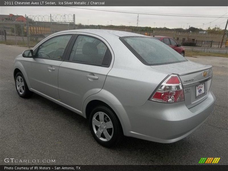 Ice Silver Metallic / Charcoal 2011 Chevrolet Aveo LT Sedan