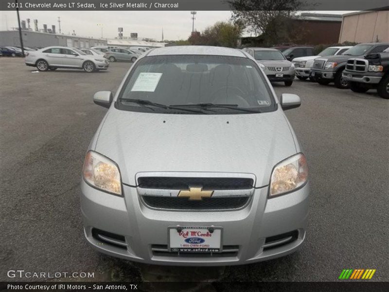 Ice Silver Metallic / Charcoal 2011 Chevrolet Aveo LT Sedan