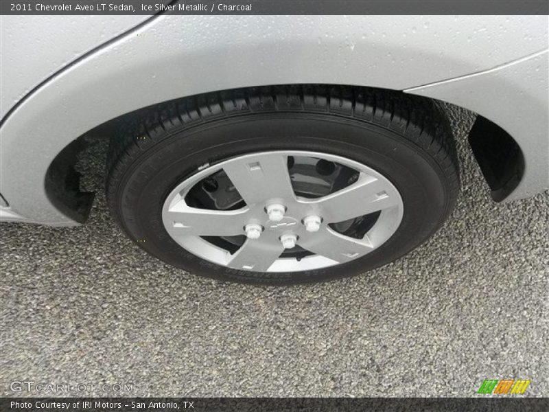 Ice Silver Metallic / Charcoal 2011 Chevrolet Aveo LT Sedan