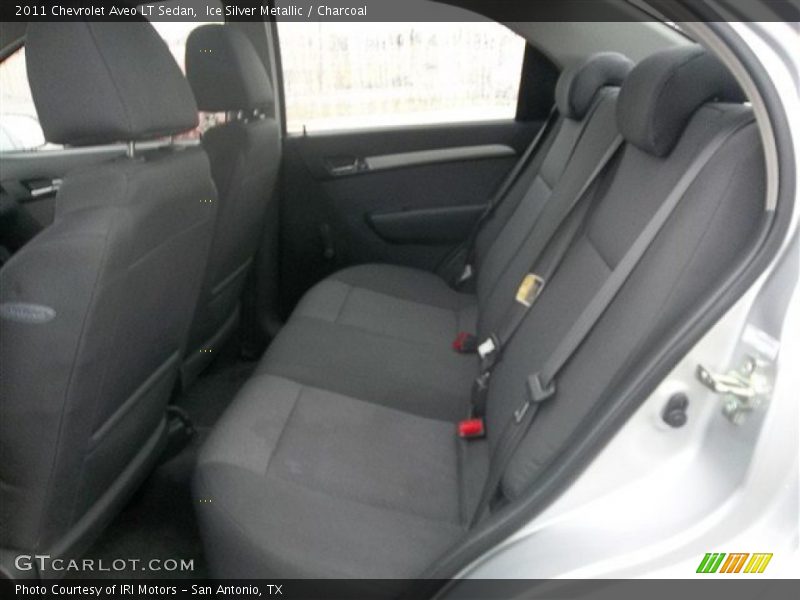 Ice Silver Metallic / Charcoal 2011 Chevrolet Aveo LT Sedan