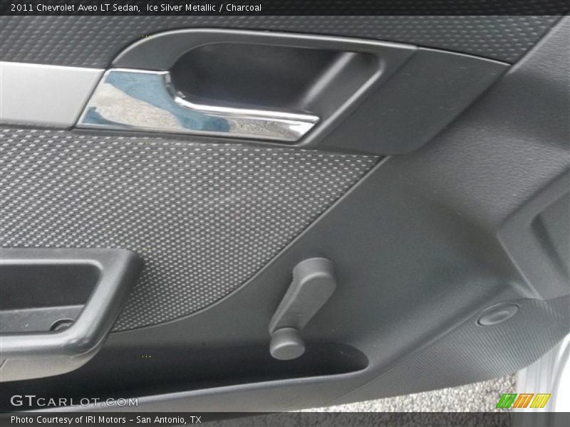Ice Silver Metallic / Charcoal 2011 Chevrolet Aveo LT Sedan