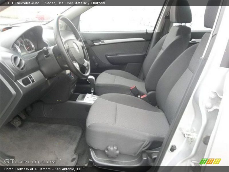 Ice Silver Metallic / Charcoal 2011 Chevrolet Aveo LT Sedan