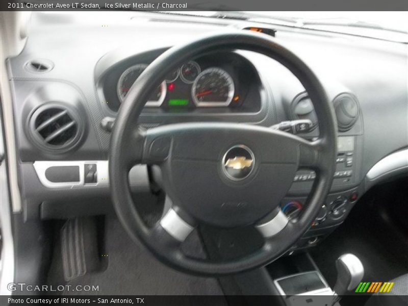 Ice Silver Metallic / Charcoal 2011 Chevrolet Aveo LT Sedan