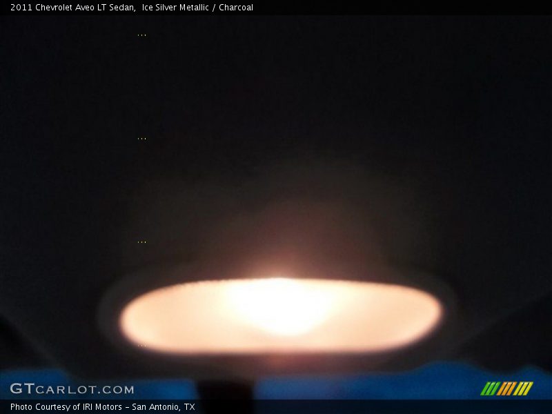 Ice Silver Metallic / Charcoal 2011 Chevrolet Aveo LT Sedan