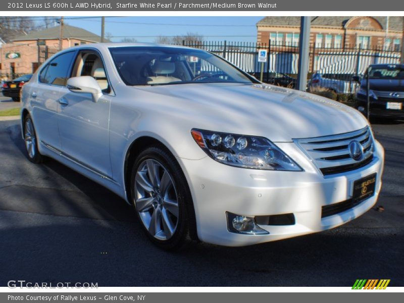 Front 3/4 View of 2012 LS 600h L AWD Hybrid