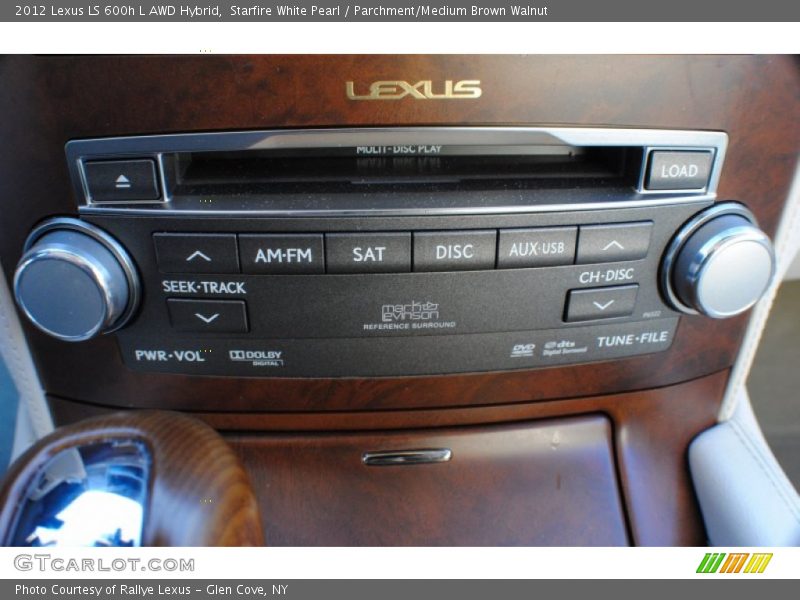 Controls of 2012 LS 600h L AWD Hybrid